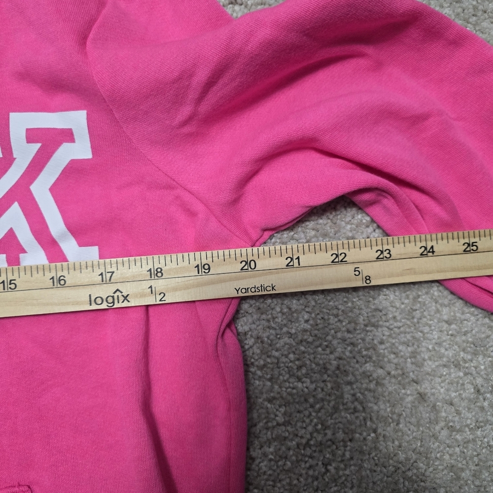 Victorias Secret Pink Quarter-Zip Pullover Large - Picture 4 of 7